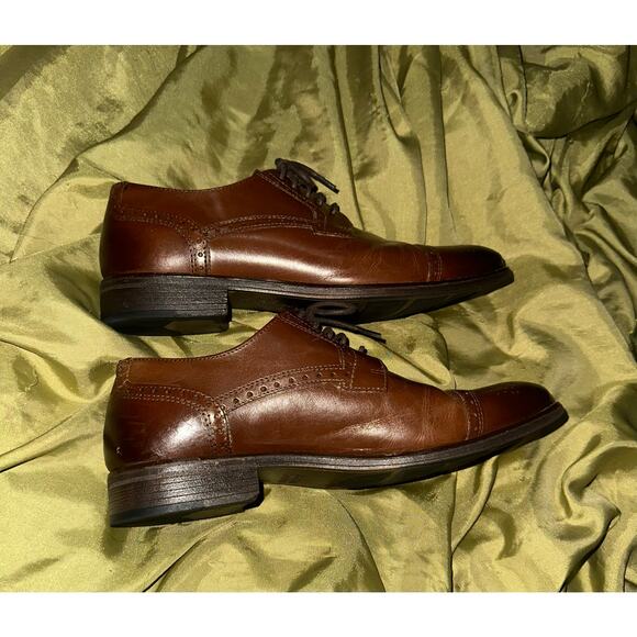 Johnston & Murphy Brown Cap Toe Oxfords Mens 8.5 M main image 7